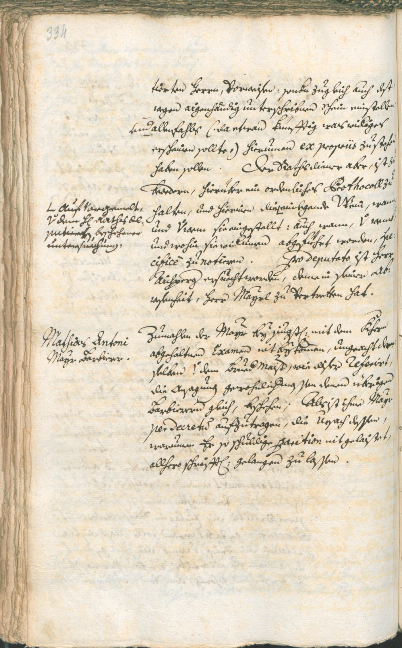 Archivio Storico della Città di Bolzano - BOhisto protocollo consiliare 1741/44 