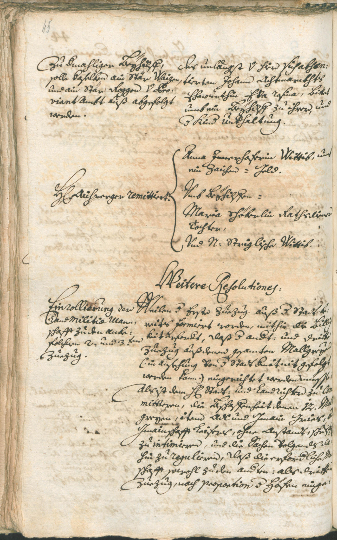 Civic Archives of Bozen-Bolzano - BOhisto Ratsprotokoll 1741/44 