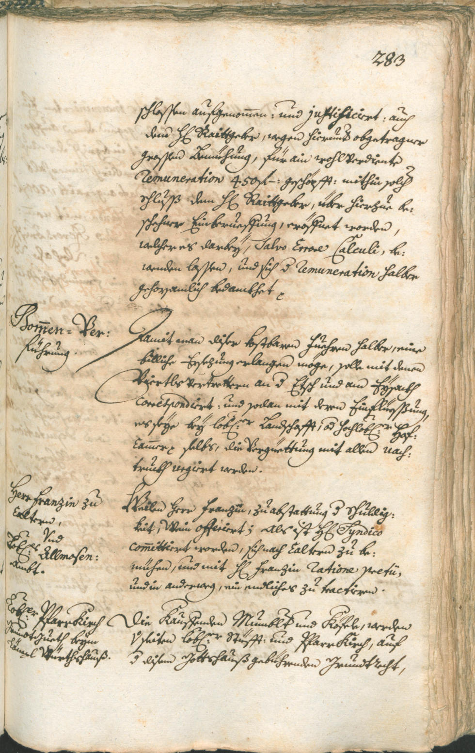 Civic Archives of Bozen-Bolzano - BOhisto Ratsprotokoll 1741/44 