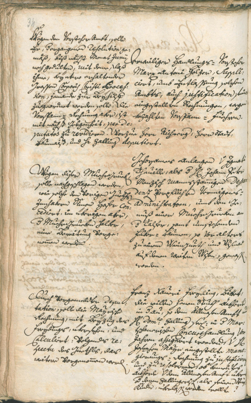 Civic Archives of Bozen-Bolzano - BOhisto Ratsprotokoll 1741/44 