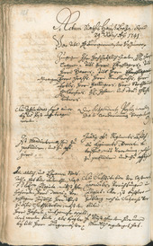 Civic Archives of Bozen-Bolzano - BOhisto Ratsprotokoll 1741/44 - 