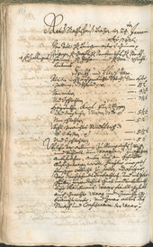 Civic Archives of Bozen-Bolzano - BOhisto Ratsprotokoll 1741/44 - 