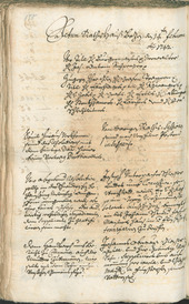 Civic Archives of Bozen-Bolzano - BOhisto Ratsprotokoll 1741/44 - 
