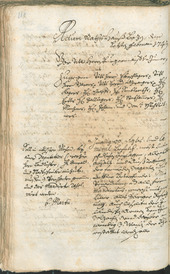 Stadtarchiv Bozen - BOhisto Ratsprotokoll 1741/44 - 