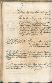 Civic Archives of Bozen-Bolzano - BOhisto Ratsprotokoll 1741/44 - 