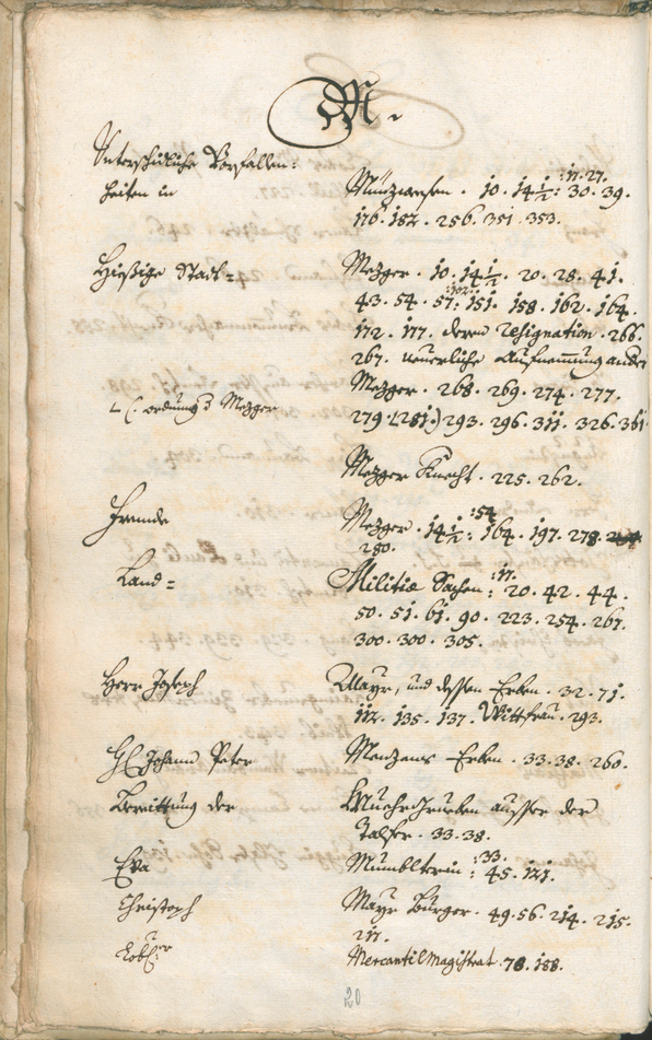 Stadtarchiv Bozen - BOhisto Ratsprotokoll 1741/44 