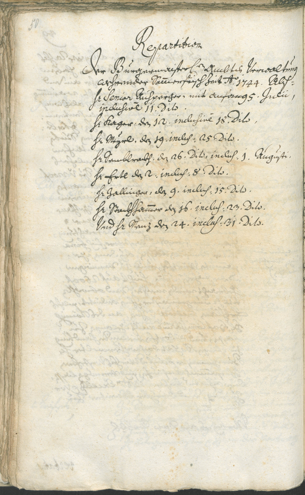 Civic Archives of Bozen-Bolzano - BOhisto Ratsprotokoll 1744/47 