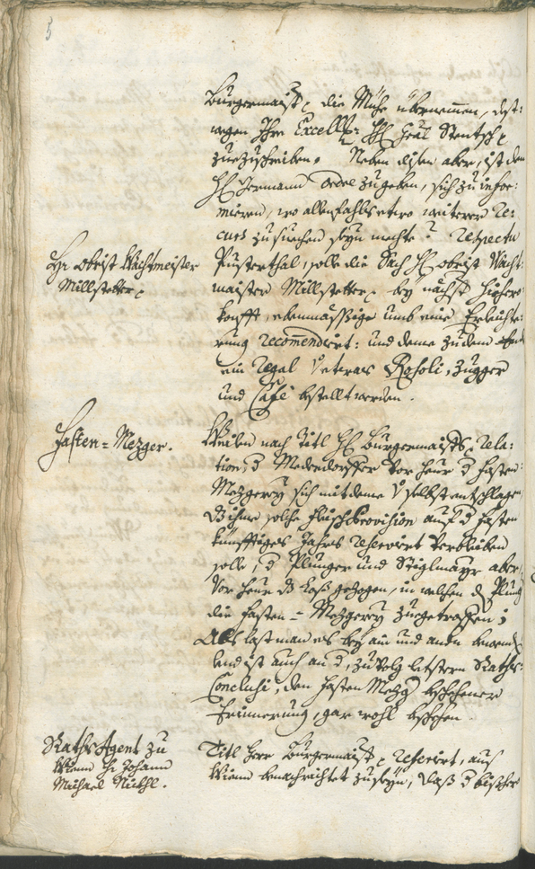 Civic Archives of Bozen-Bolzano - BOhisto Ratsprotokoll 1744/47 