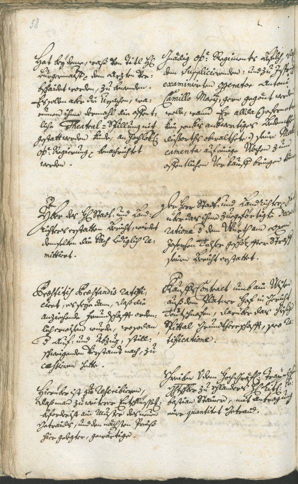 Civic Archives of Bozen-Bolzano - BOhisto Ratsprotokoll 1744/47 