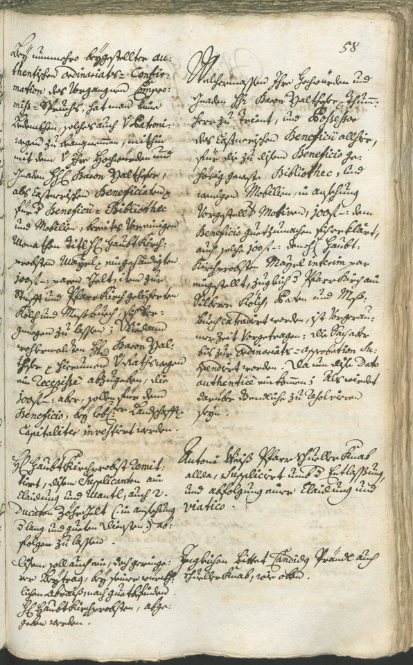 Stadtarchiv Bozen - BOhisto Ratsprotokoll 1744/47 