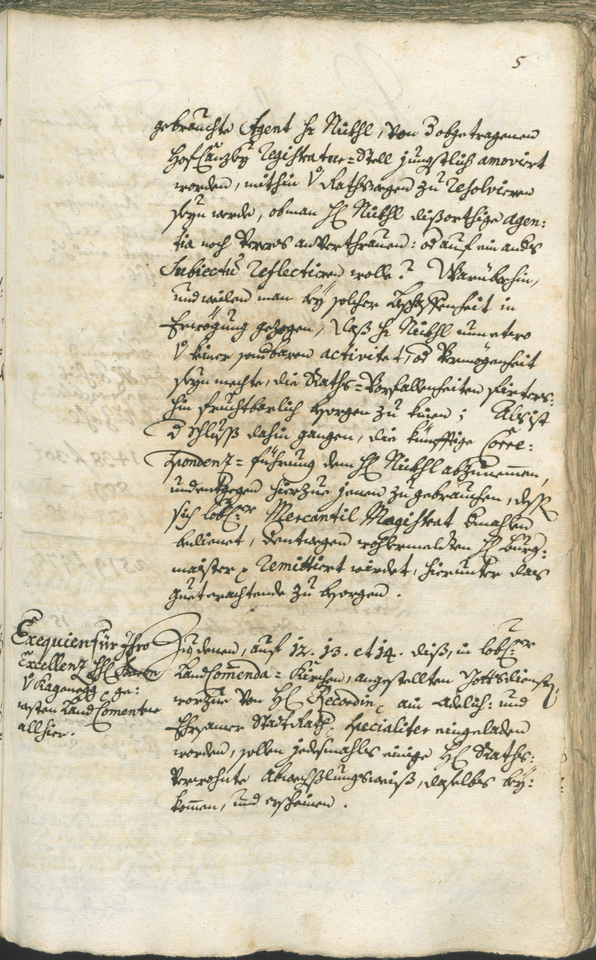 Stadtarchiv Bozen - BOhisto Ratsprotokoll 1744/47 