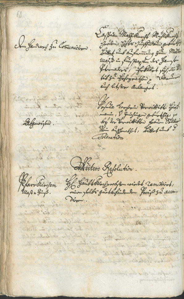 Civic Archives of Bozen-Bolzano - BOhisto Ratsprotokoll 1744/47 