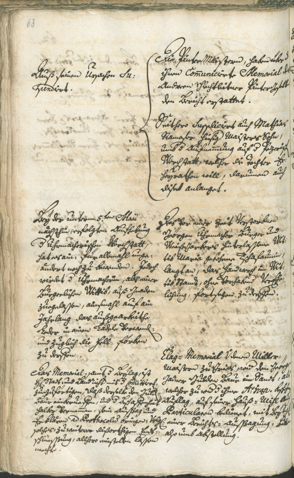 Stadtarchiv Bozen - BOhisto Ratsprotokoll 1744/47 