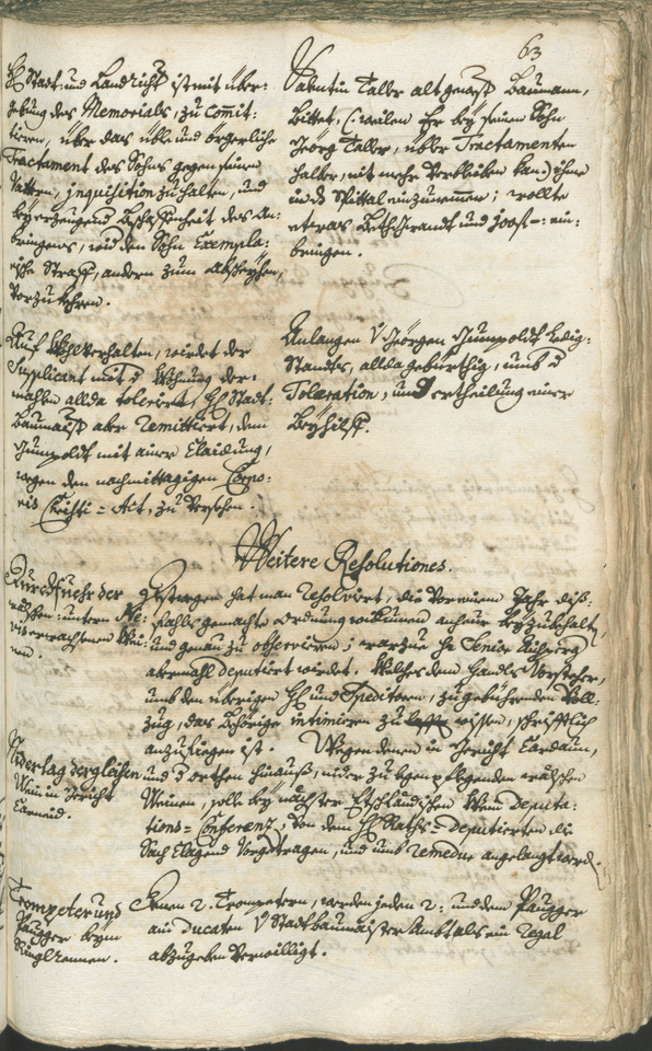 Civic Archives of Bozen-Bolzano - BOhisto Ratsprotokoll 1744/47 