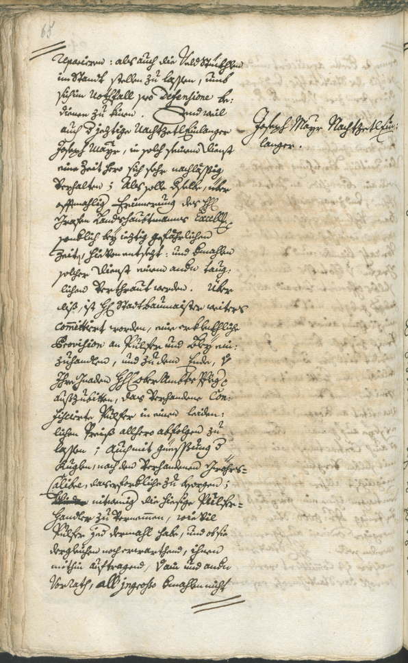 Archivio Storico della Città di Bolzano - BOhisto protocollo consiliare 1744/47 