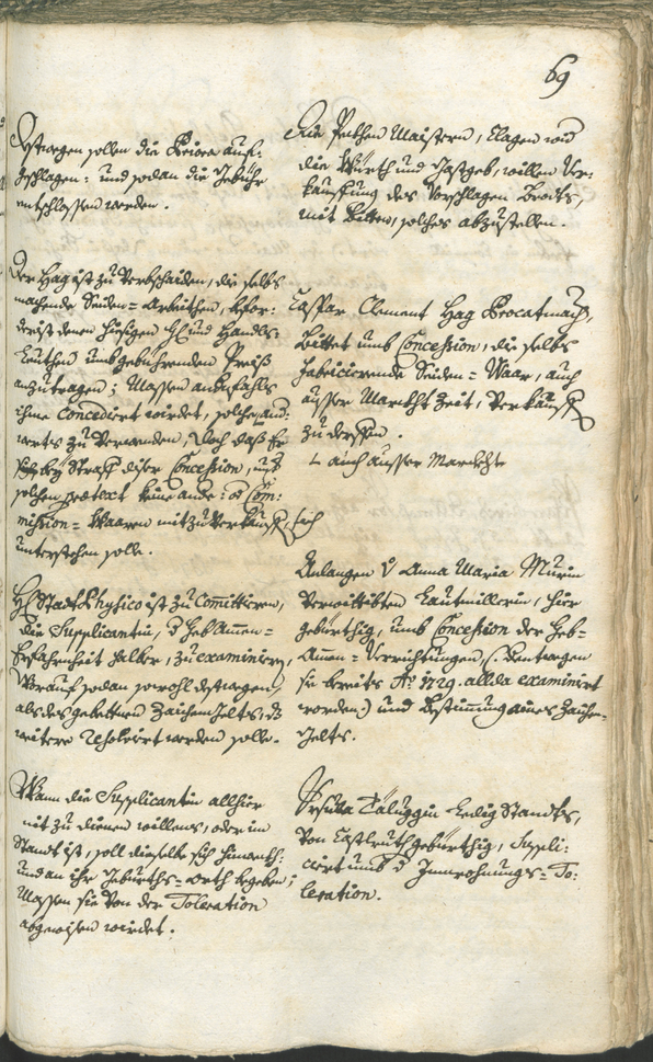 Stadtarchiv Bozen - BOhisto Ratsprotokoll 1744/47 