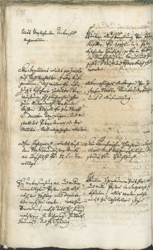 Civic Archives of Bozen-Bolzano - BOhisto Ratsprotokoll 1744/47 