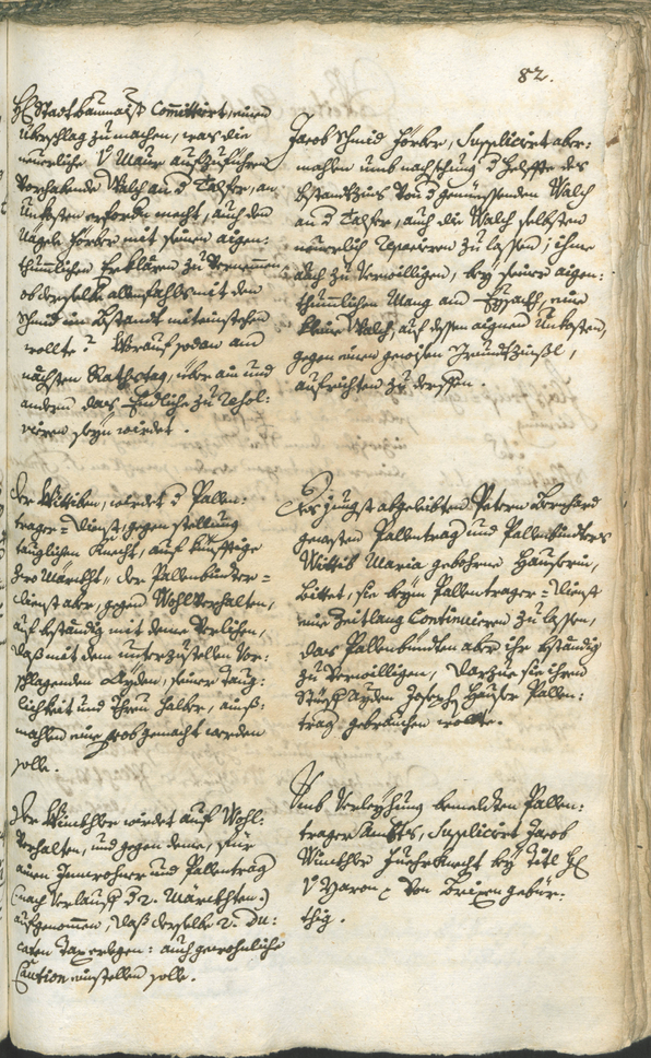 Civic Archives of Bozen-Bolzano - BOhisto Ratsprotokoll 1744/47 