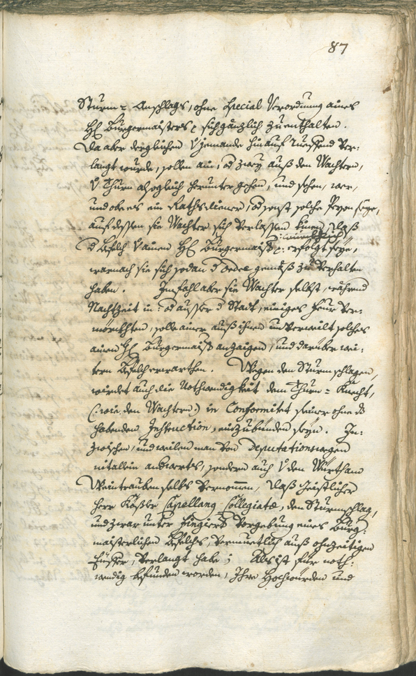 Stadtarchiv Bozen - BOhisto Ratsprotokoll 1744/47 