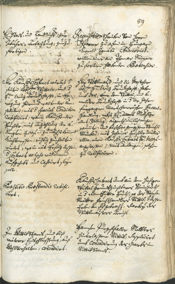 Civic Archives of Bozen-Bolzano - BOhisto Ratsprotokoll 1744/47 