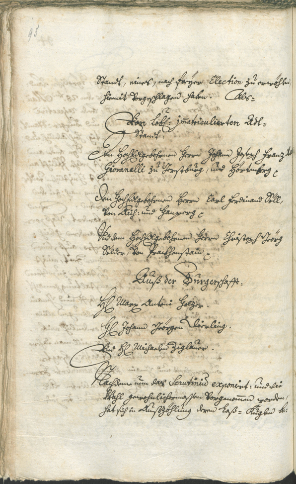 Civic Archives of Bozen-Bolzano - BOhisto Ratsprotokoll 1744/47 