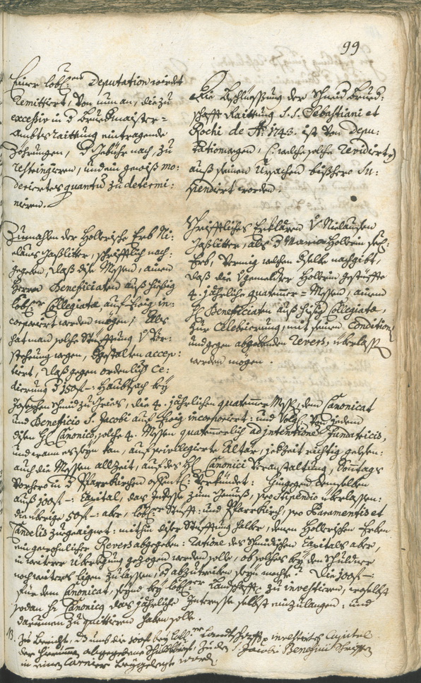 Stadtarchiv Bozen - BOhisto Ratsprotokoll 1744/47 