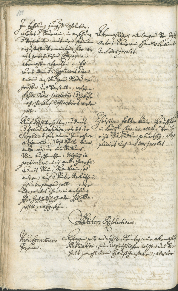 Archivio Storico della Città di Bolzano - BOhisto protocollo consiliare 1744/47 