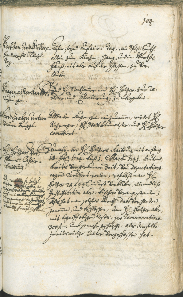 Archivio Storico della Città di Bolzano - BOhisto protocollo consiliare 1744/47 