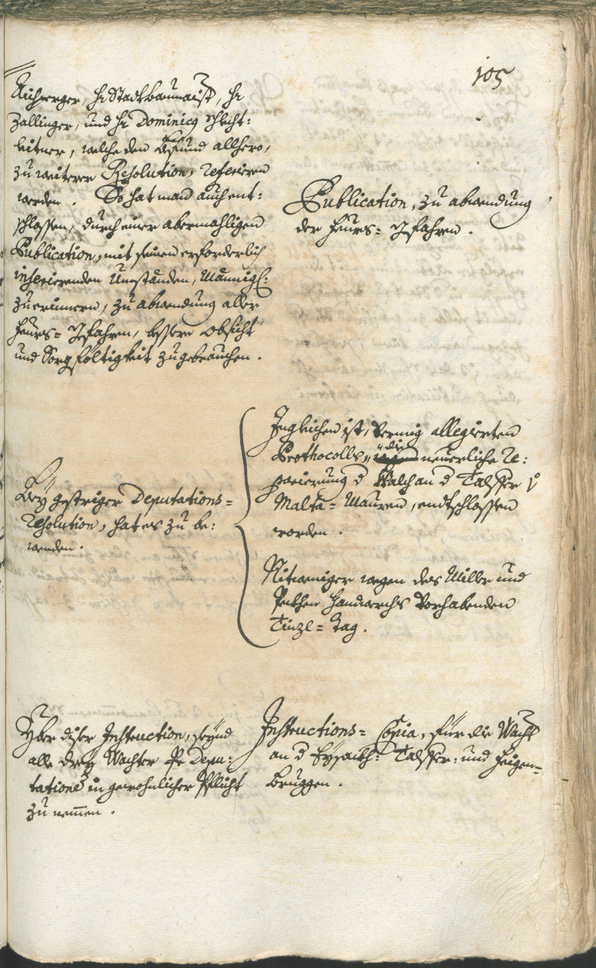 Stadtarchiv Bozen - BOhisto Ratsprotokoll 1744/47 