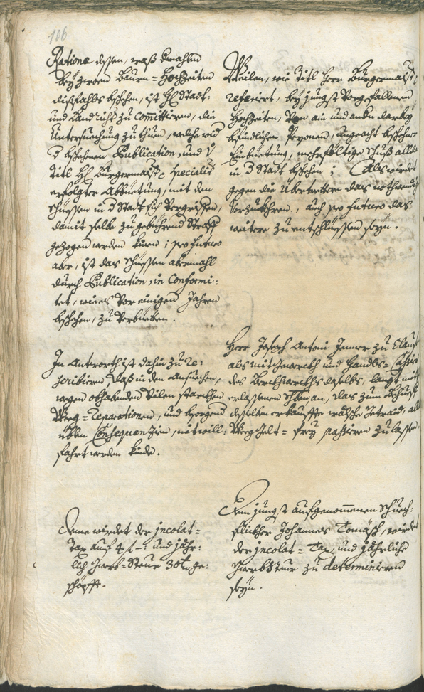 Stadtarchiv Bozen - BOhisto Ratsprotokoll 1744/47 