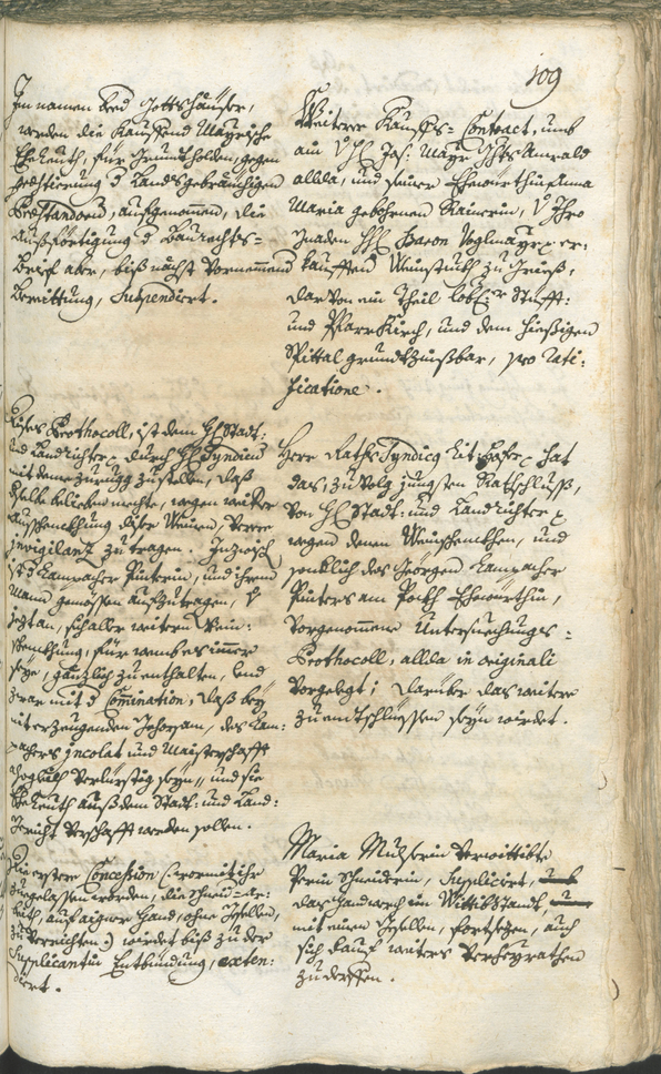 Archivio Storico della Città di Bolzano - BOhisto protocollo consiliare 1744/47 