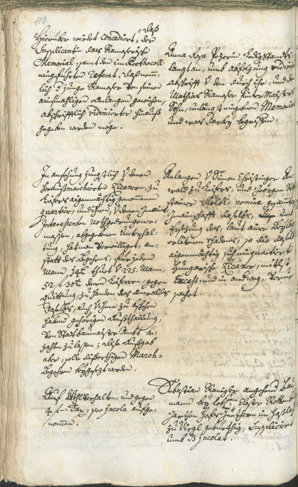 Stadtarchiv Bozen - BOhisto Ratsprotokoll 1744/47 