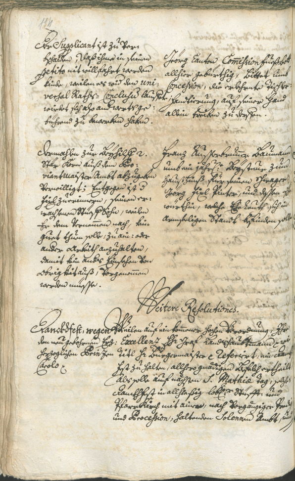 Archivio Storico della Città di Bolzano - BOhisto protocollo consiliare 1744/47 