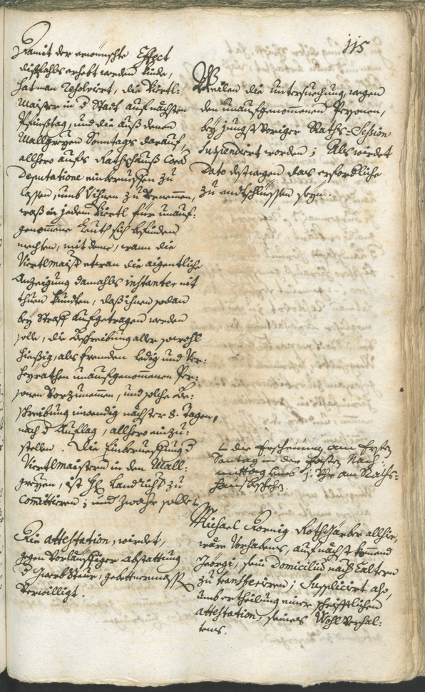 Civic Archives of Bozen-Bolzano - BOhisto Ratsprotokoll 1744/47 