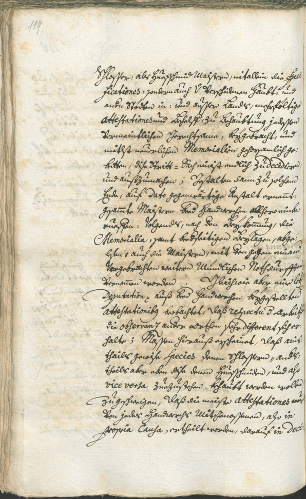 Stadtarchiv Bozen - BOhisto Ratsprotokoll 1744/47 