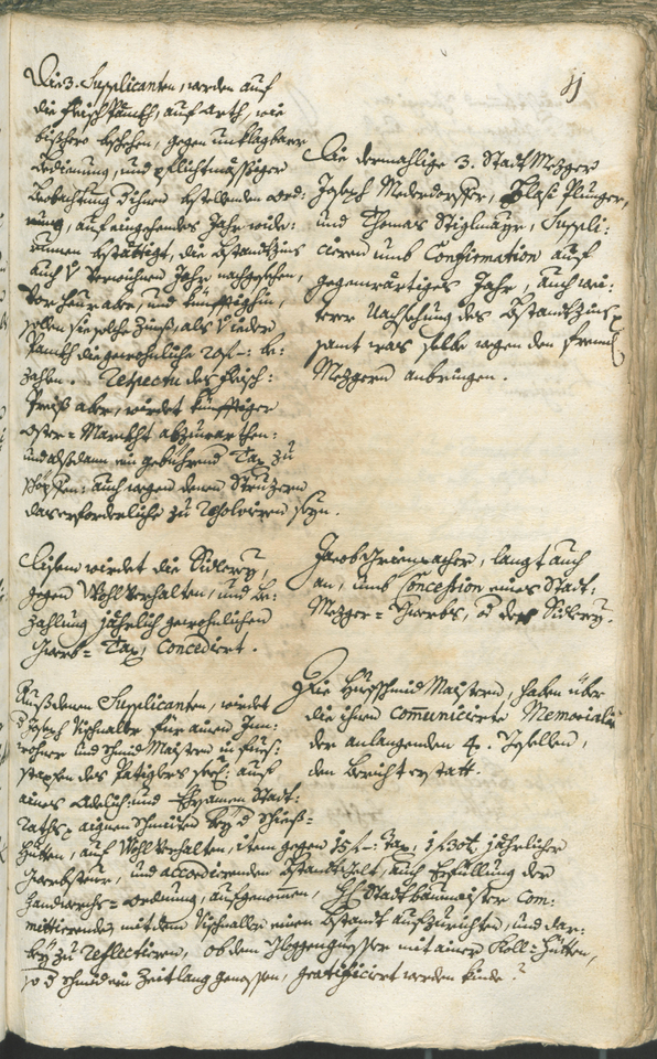 Civic Archives of Bozen-Bolzano - BOhisto Ratsprotokoll 1744/47 