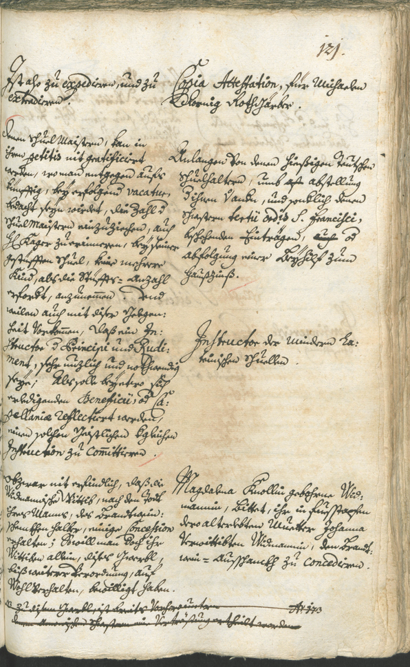 Civic Archives of Bozen-Bolzano - BOhisto Ratsprotokoll 1744/47 