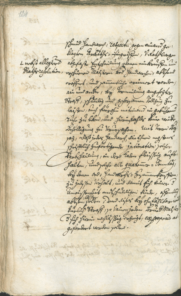 Stadtarchiv Bozen - BOhisto Ratsprotokoll 1744/47 