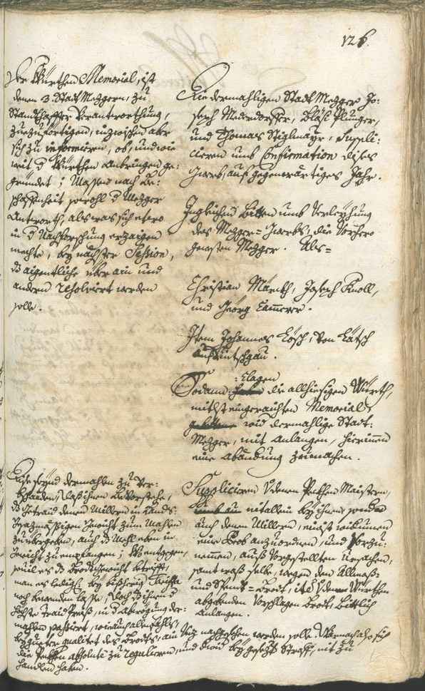 Civic Archives of Bozen-Bolzano - BOhisto Ratsprotokoll 1744/47 