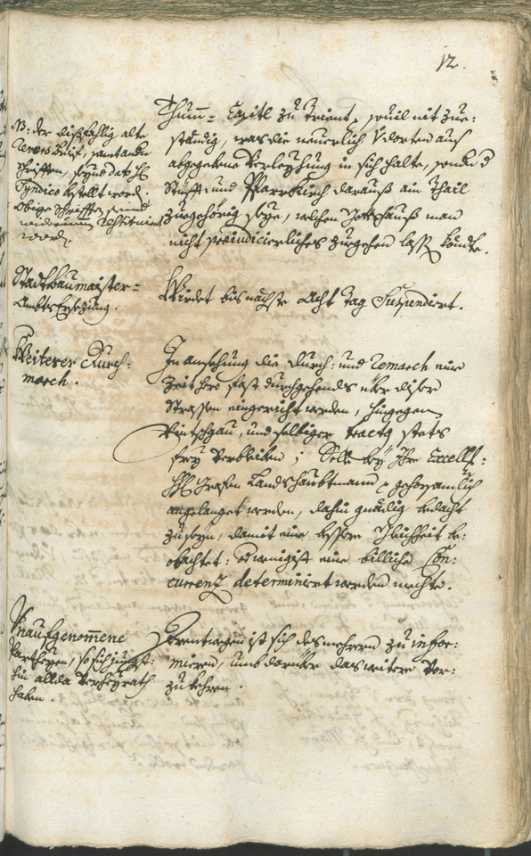 Stadtarchiv Bozen - BOhisto Ratsprotokoll 1744/47 