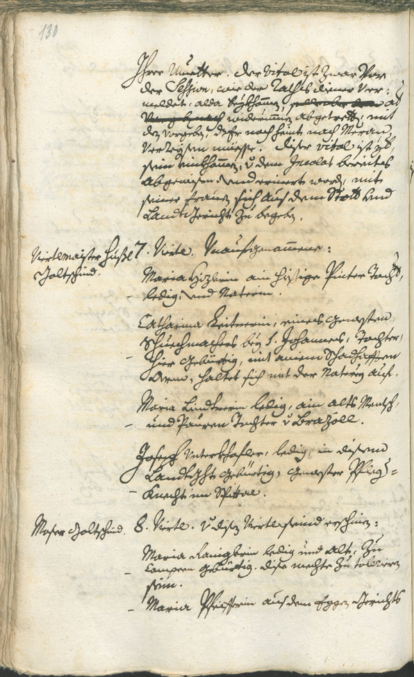 Stadtarchiv Bozen - BOhisto Ratsprotokoll 1744/47 