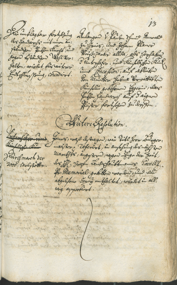 Archivio Storico della Città di Bolzano - BOhisto protocollo consiliare 1744/47 