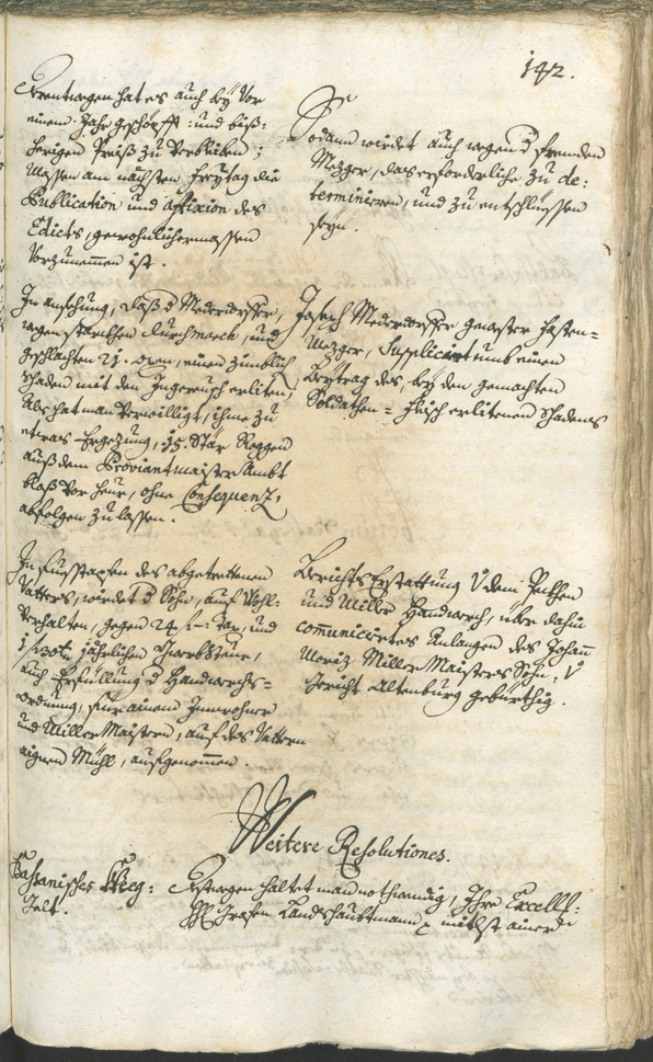 Archivio Storico della Città di Bolzano - BOhisto protocollo consiliare 1744/47 