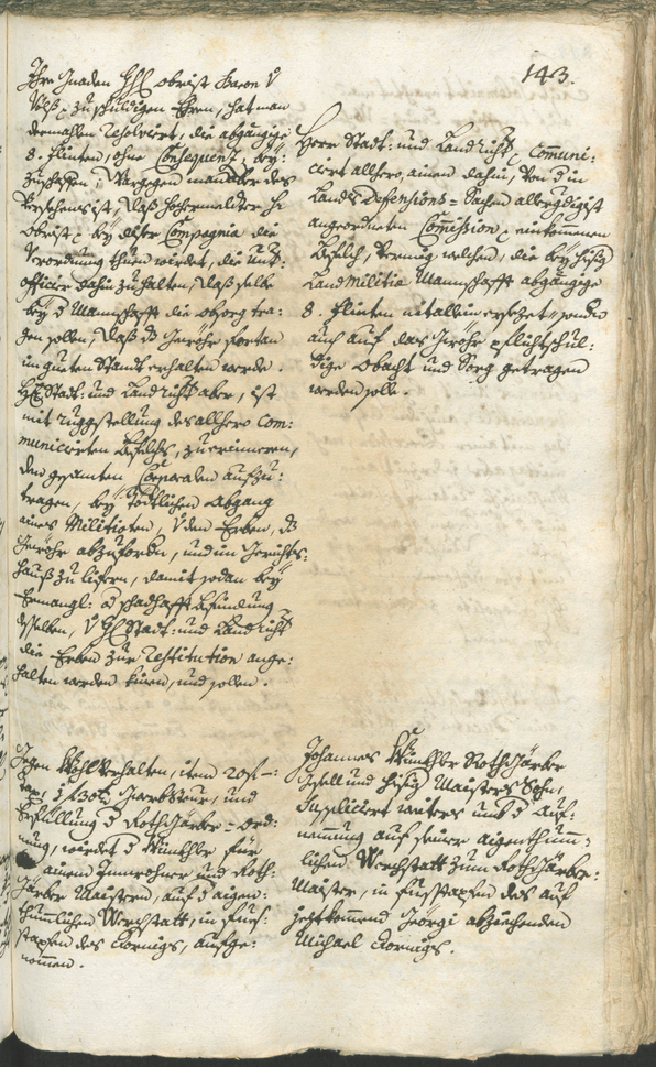 Archivio Storico della Città di Bolzano - BOhisto protocollo consiliare 1744/47 