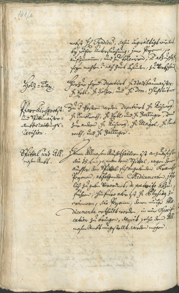 Civic Archives of Bozen-Bolzano - BOhisto Ratsprotokoll 1744/47 