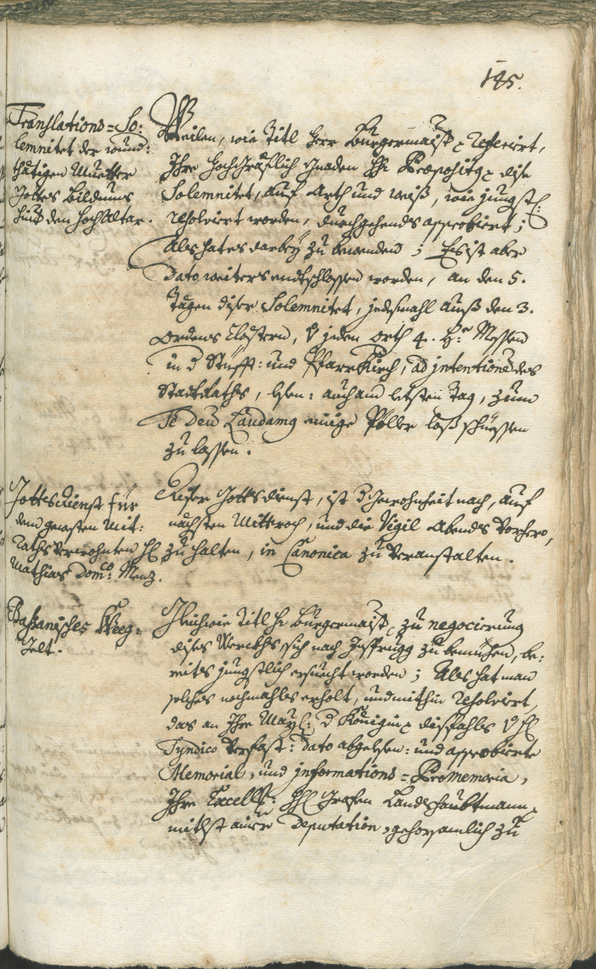 Civic Archives of Bozen-Bolzano - BOhisto Ratsprotokoll 1744/47 