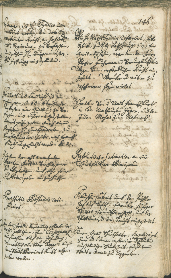 Civic Archives of Bozen-Bolzano - BOhisto Ratsprotokoll 1744/47 