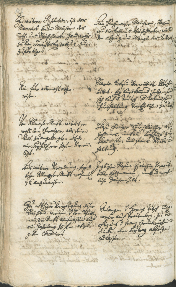 Stadtarchiv Bozen - BOhisto Ratsprotokoll 1744/47 