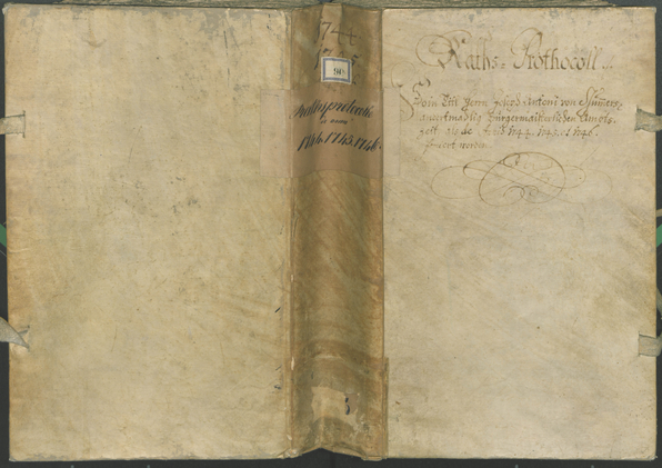 Civic Archives of Bozen-Bolzano - BOhisto Ratsprotokoll 1744/47 