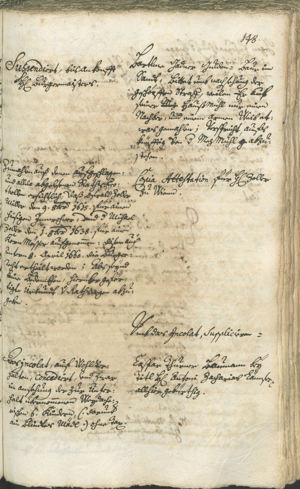 Civic Archives of Bozen-Bolzano - BOhisto Ratsprotokoll 1744/47 